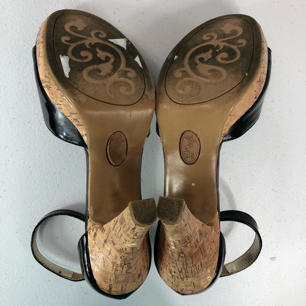 Euro Soft By Soft With Flower Design Front Sz 6.5 - image 8